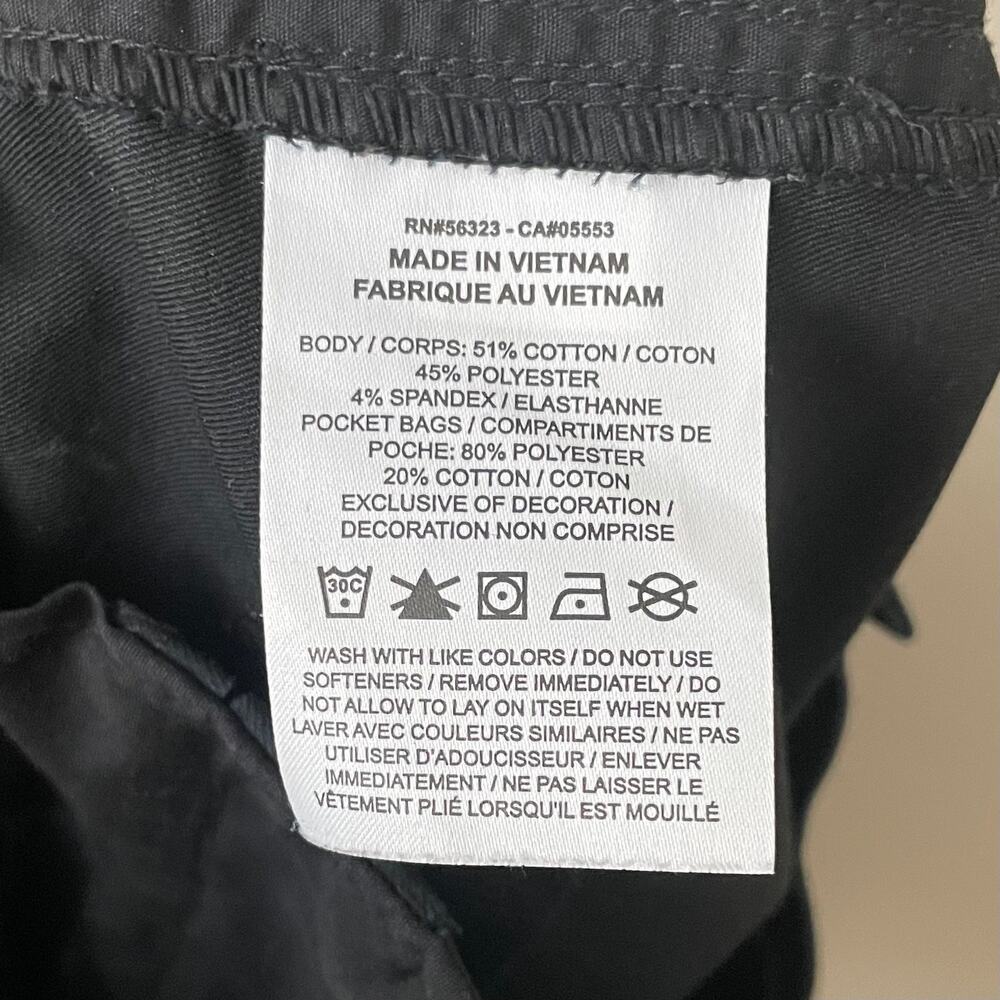 Nike Shorts Mens Size 38 Black Dri Fit Stretch Chino Golf Preppy Sports Athletic - Picture 8 of 9